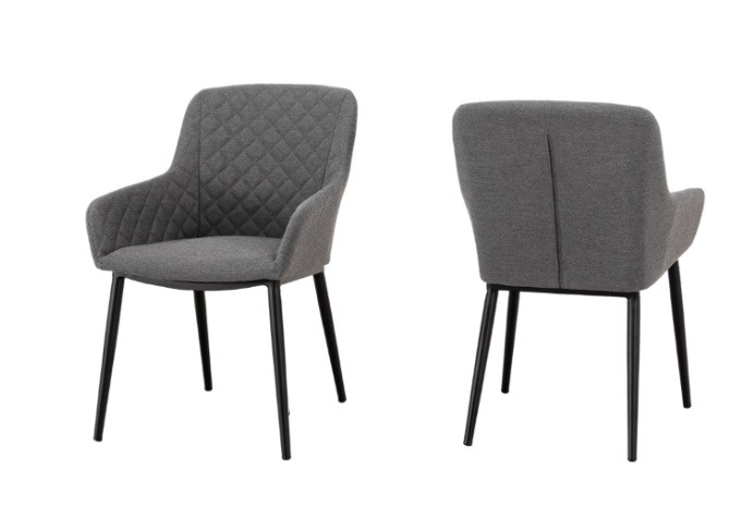 Zahradní křeslo PARIS LIKA-TEX šedé, luxusní DPMG22-S1-365S