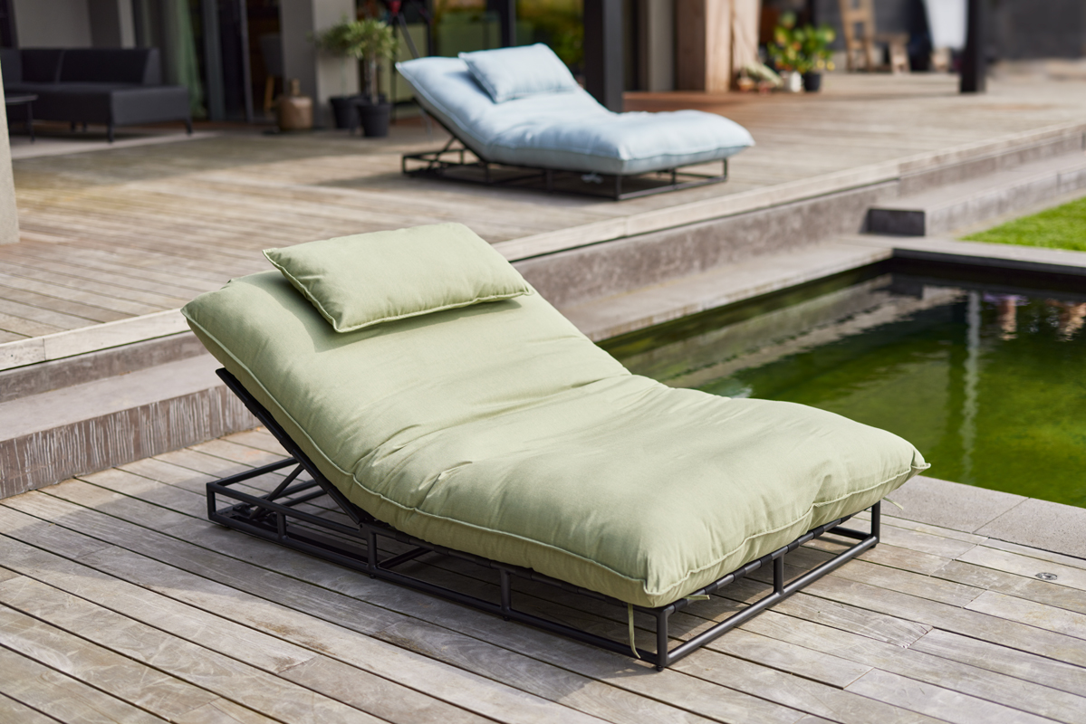 Zahradní lehátko/postel Emma, french green HN22752722