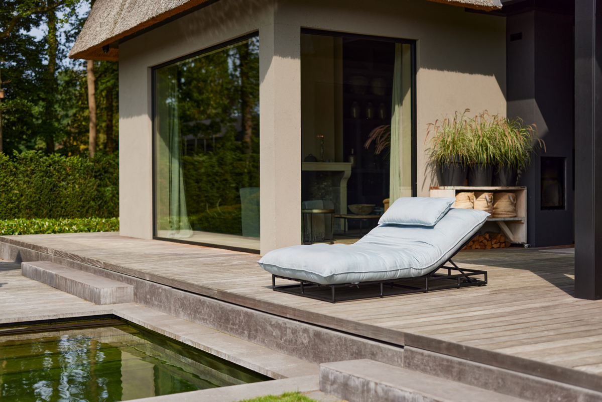 Zahradní lehátko/postel Emma, light blue HN22752758