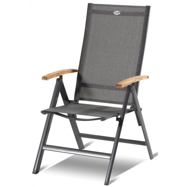 Křeslo Aruba s teakovými područkami, polohovací HN65867210