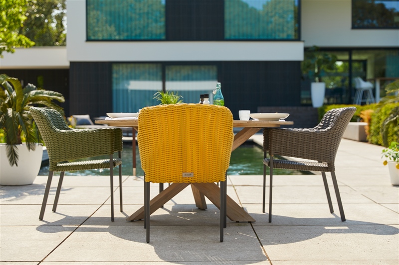 Ratanové křeslo Cairo, zelená HN72553731