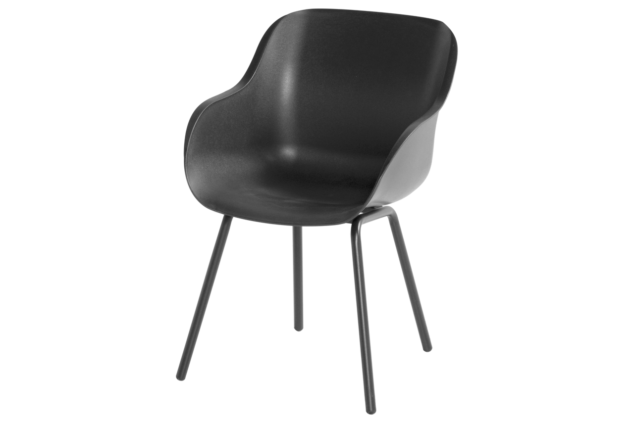 Jídelní židle Sophie Rondo Elegance, plastová s alu podnoží, Xerix HN21670010