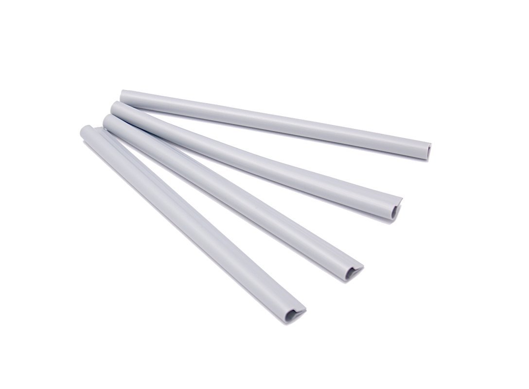 Plastový úchyt (koncovka) plotových pásů 19 cm, světle šedá ZJSG03649RD17