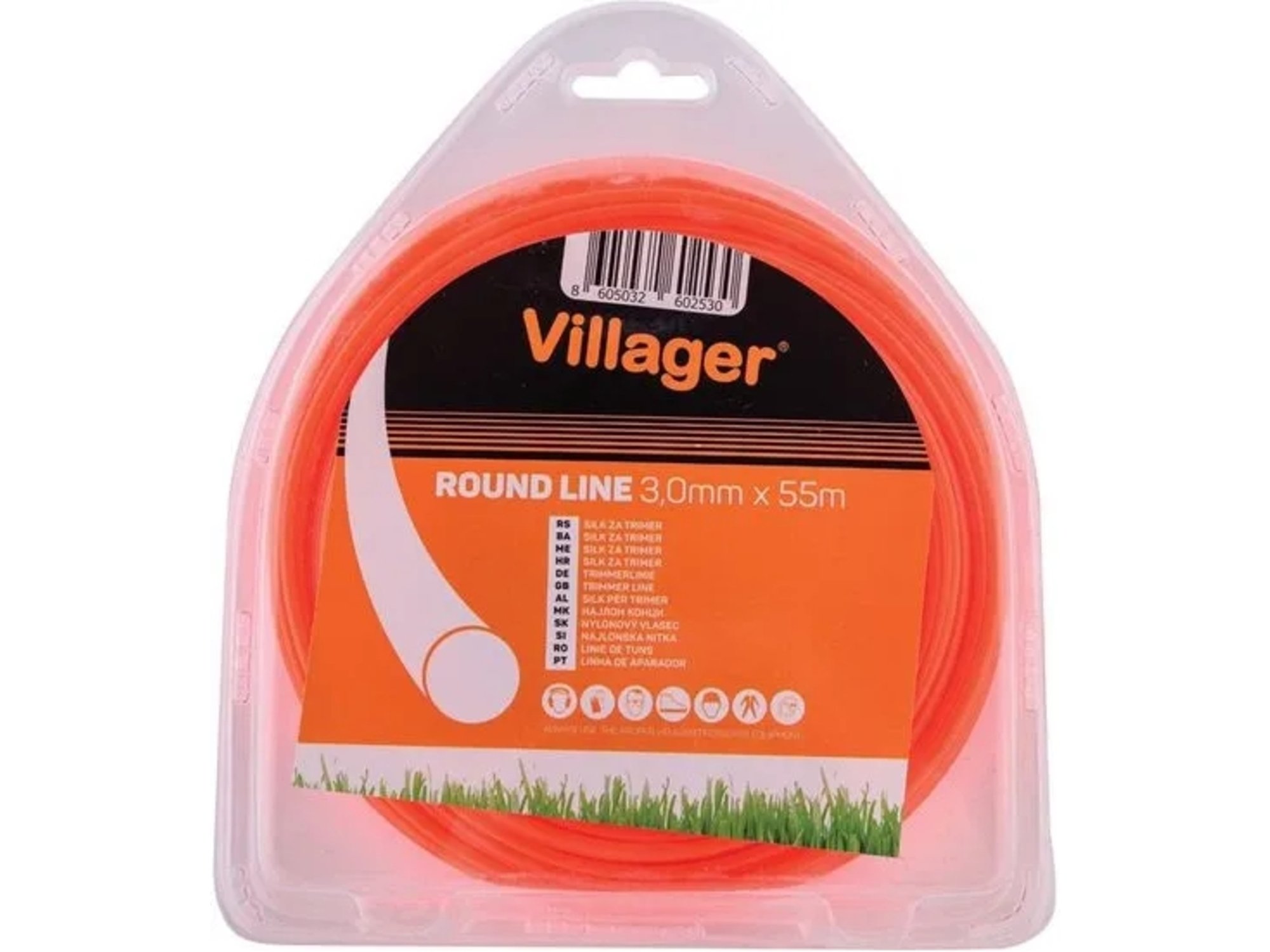 VILLAGER struna (1LB) 2,7 mm, kulatá, 68 m VR038156