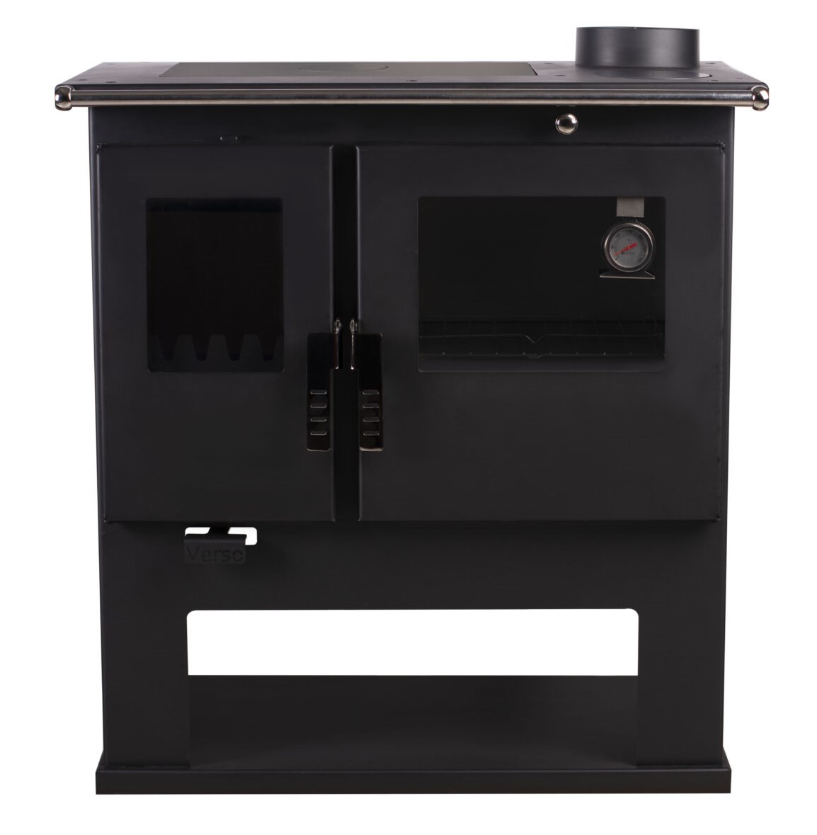 Sporák na tuhá paliva VERSO CS inox HO7201