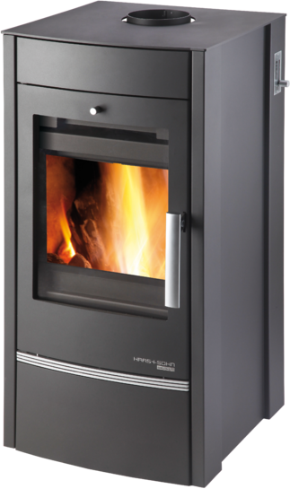 Kamna s výměníkem ALMO II, černá, víko+boky plechové HS0434518020000