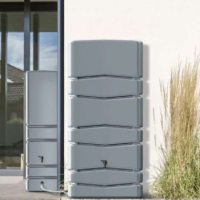 Sud na dešťovou vodu AQUA TOWER světle šedý 650l PRIDTC650-429U (obrázek 4)