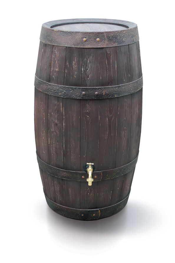 Sud na dešťovou vodu BARRIQUE umbra 250l PRRBQ250-440U