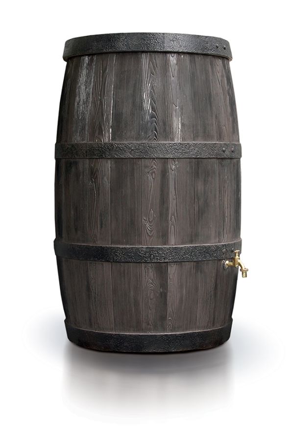 Sud na dešťovou vodu BURGUND umbra 500l PRRBU500-440U