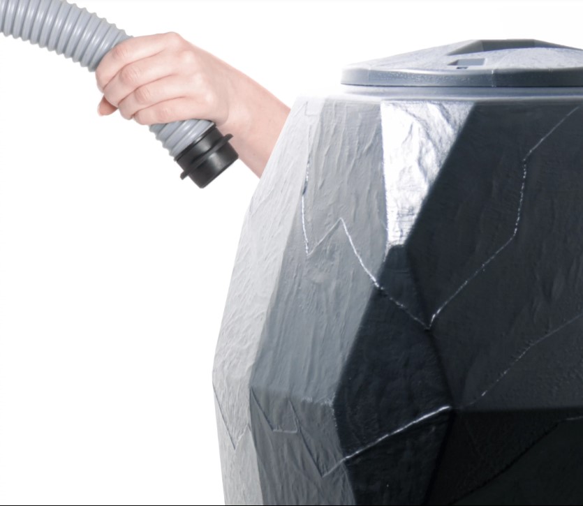 Sud na dešťovou vodu CANYON antracit 310l PRION310-S433