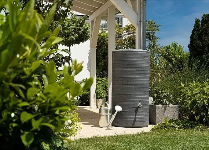 Sud na dešťovou vodu NOVARA světle šedý 280l PRRNV280-4C (obrázek 3)