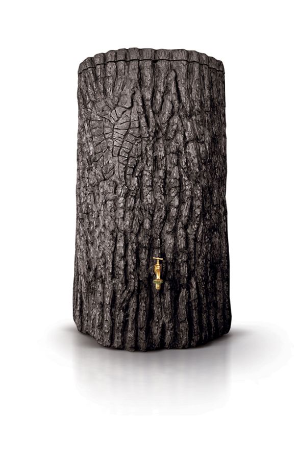 Sud na dešťovou vodu pařez EVERGREEN umbra 475l PRREV475-440U