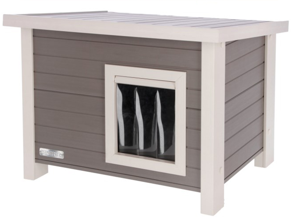 Bouda pro kočky z EKO plastu KERBL ELI 57 x 45 x 43 cm BS0429