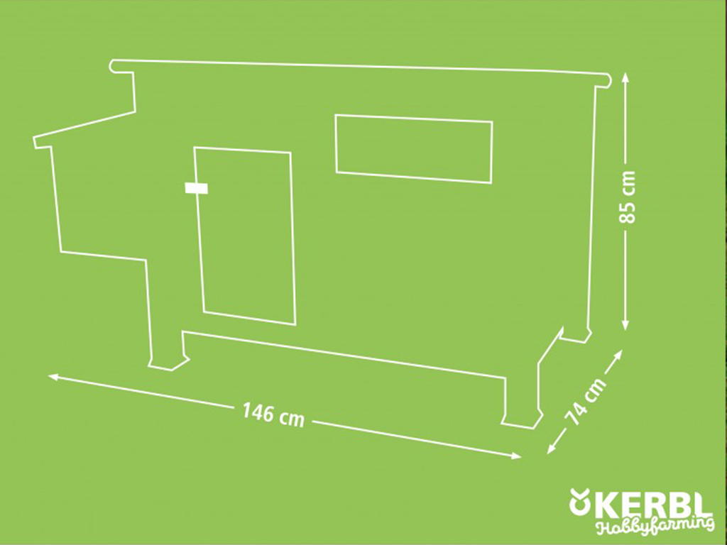 Kurník pro slepice KERBL EMMA BS0404 (obrázek 11)
