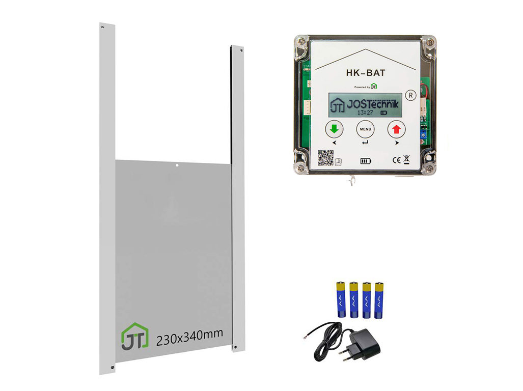 Automatické otevírání kurníku JOSTechnik HK-Bat 23x34 D BS0369