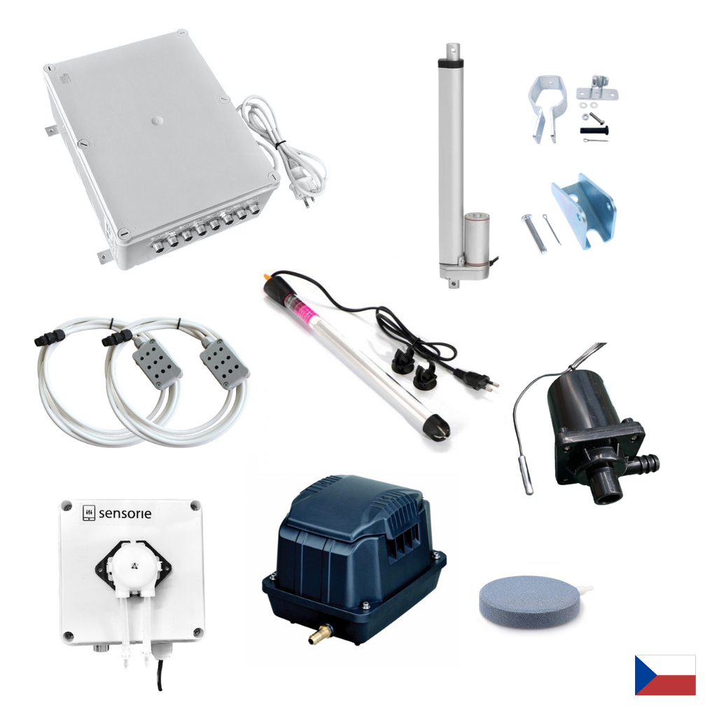 Chytrá výbava do skleníku Sensorie - Hydroponie SE4