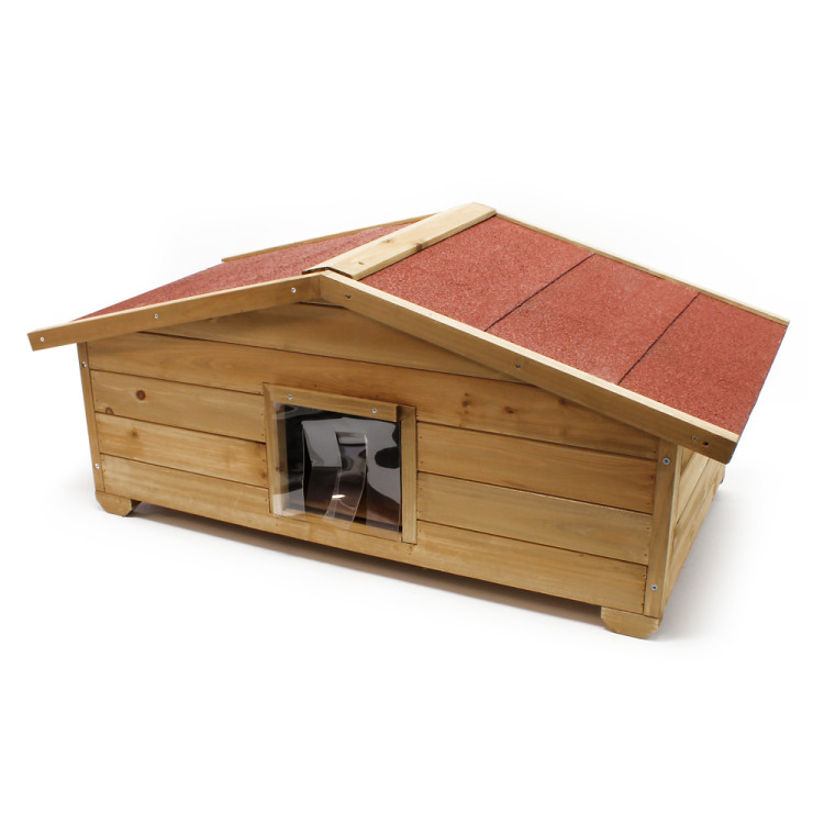 Agrofortel Zateplená bouda - kočičí domeček, 99 x 52 x 36 cm - Micka L (obrázek 4)