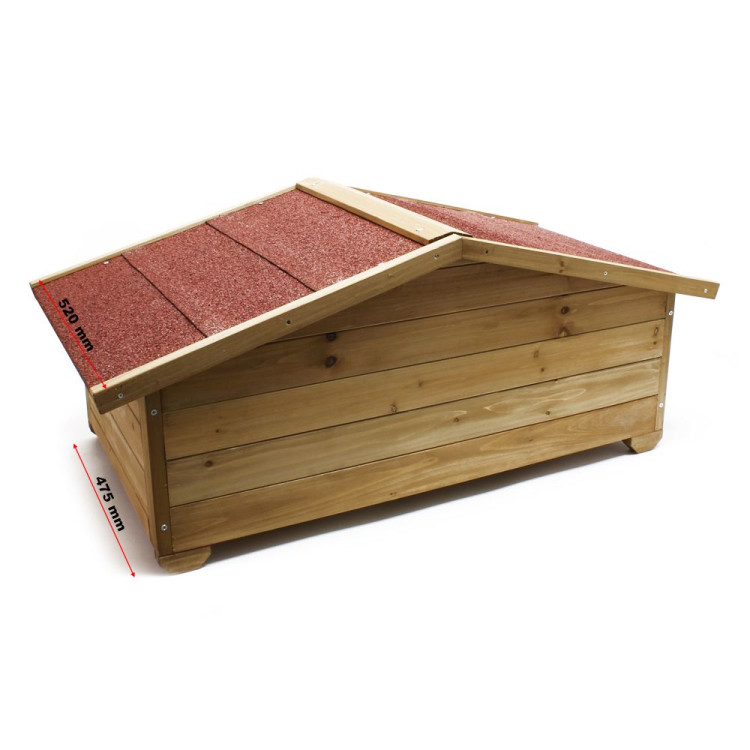 Agrofortel Zateplená bouda - kočičí domeček, 99 x 52 x 36 cm - Micka L (obrázek 5)