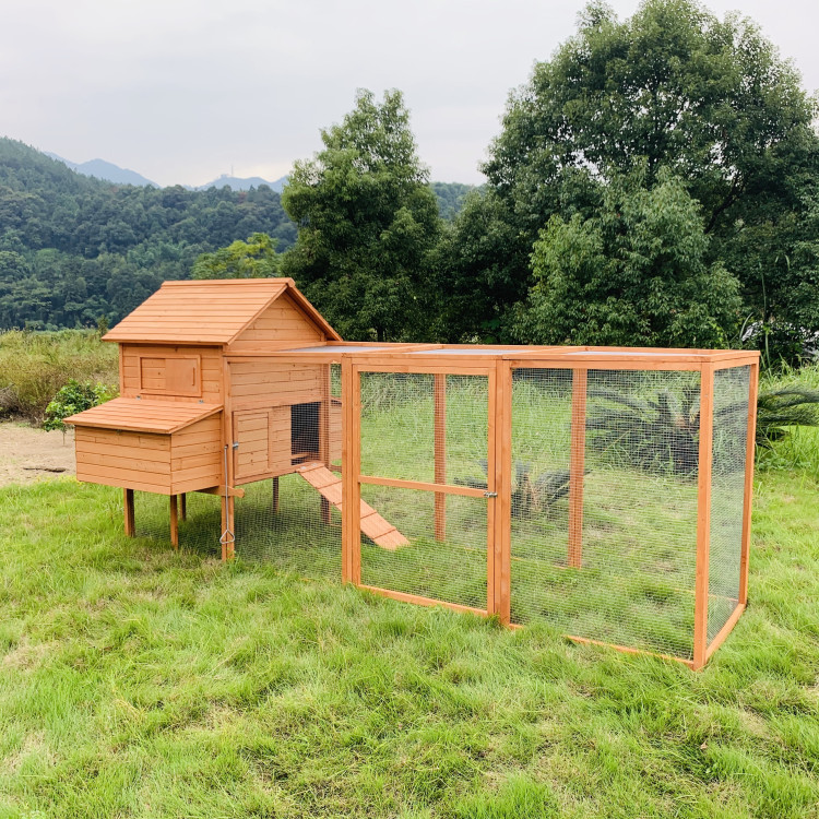 Agrofortel Dřevěný kurník COPENHAGEN XXL, 3700x1760x1720 mm