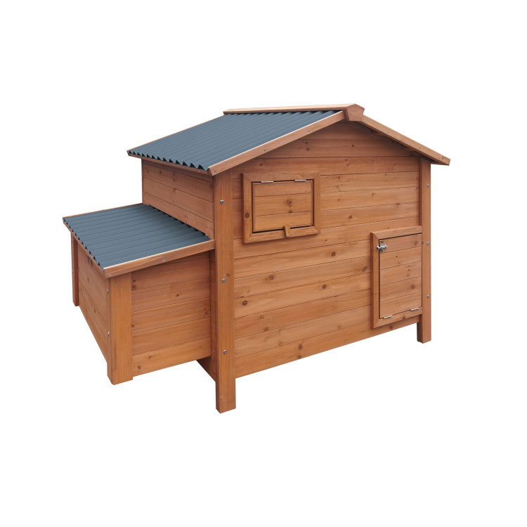 Agrofortel DŘEVĚNÝ KURNÍK A HUSNÍK BREMEN, 1360X990X1040 MM - Obrázek 3