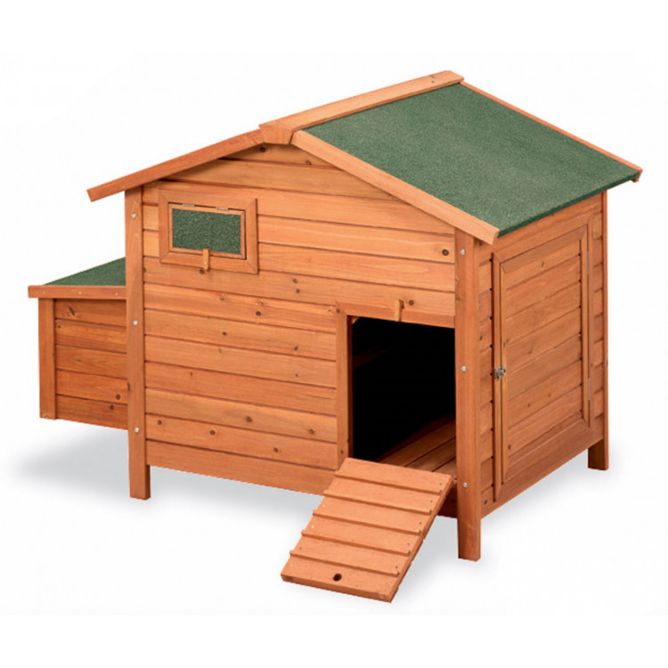 Agrofortel Dřevěný kurník a husník MOSKVA MINI, 1115x900x990 mm