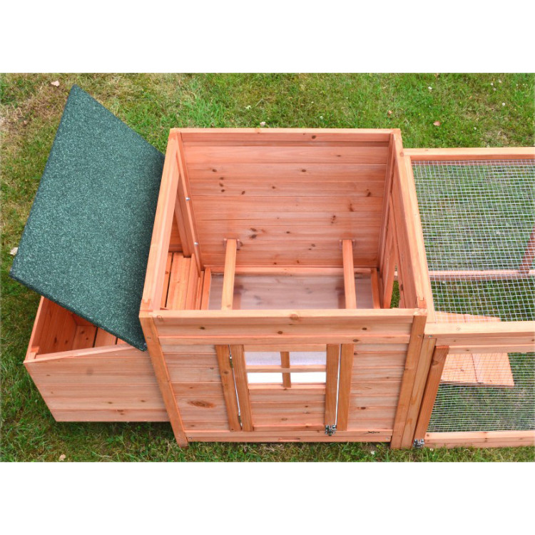 Agrofortel Dřevěný kurník DUBAI MAXI, 1900x735x1000 mm - Obrázek 4