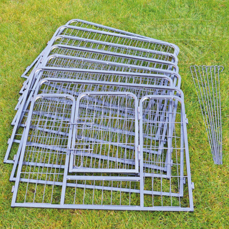 Agrofortel Výběh pro psy a další zvířata - velikost S - 8 segmentů, výška 60 cm (obrázek 5)
