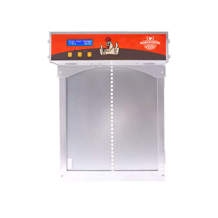 Agrofortel Automatická dvířka na otevírání/zavírání kurníku 4.0 - komplet