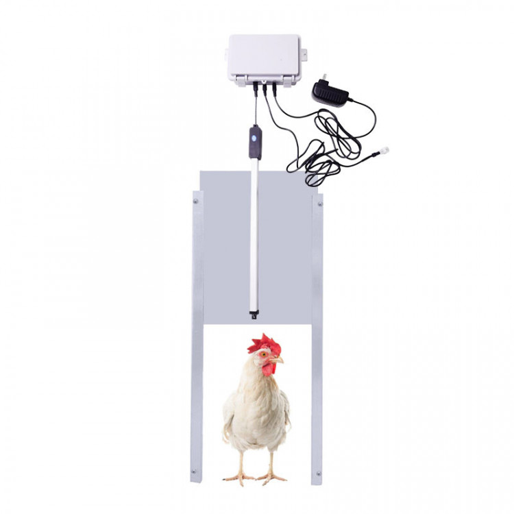 Agrofortel Automatická dvířka na otevírání/zavírání kurníku 3.0 - komplet