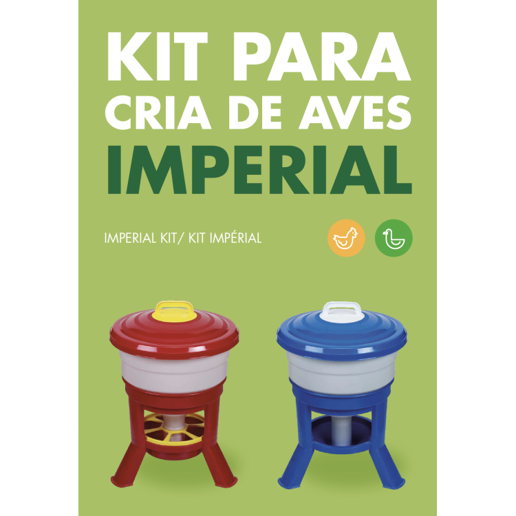 Agrofortel Základní sada pro chov - sifonová napáječka a krmítko