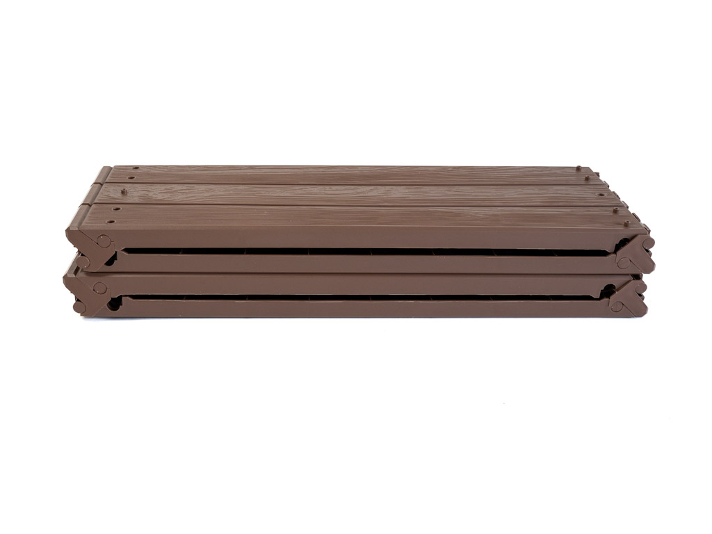 Vyvýšený záhon BASE WOODY, hnědá 148 x 129 x 25 cm PRIBWH-7587U (obrázek 8)
