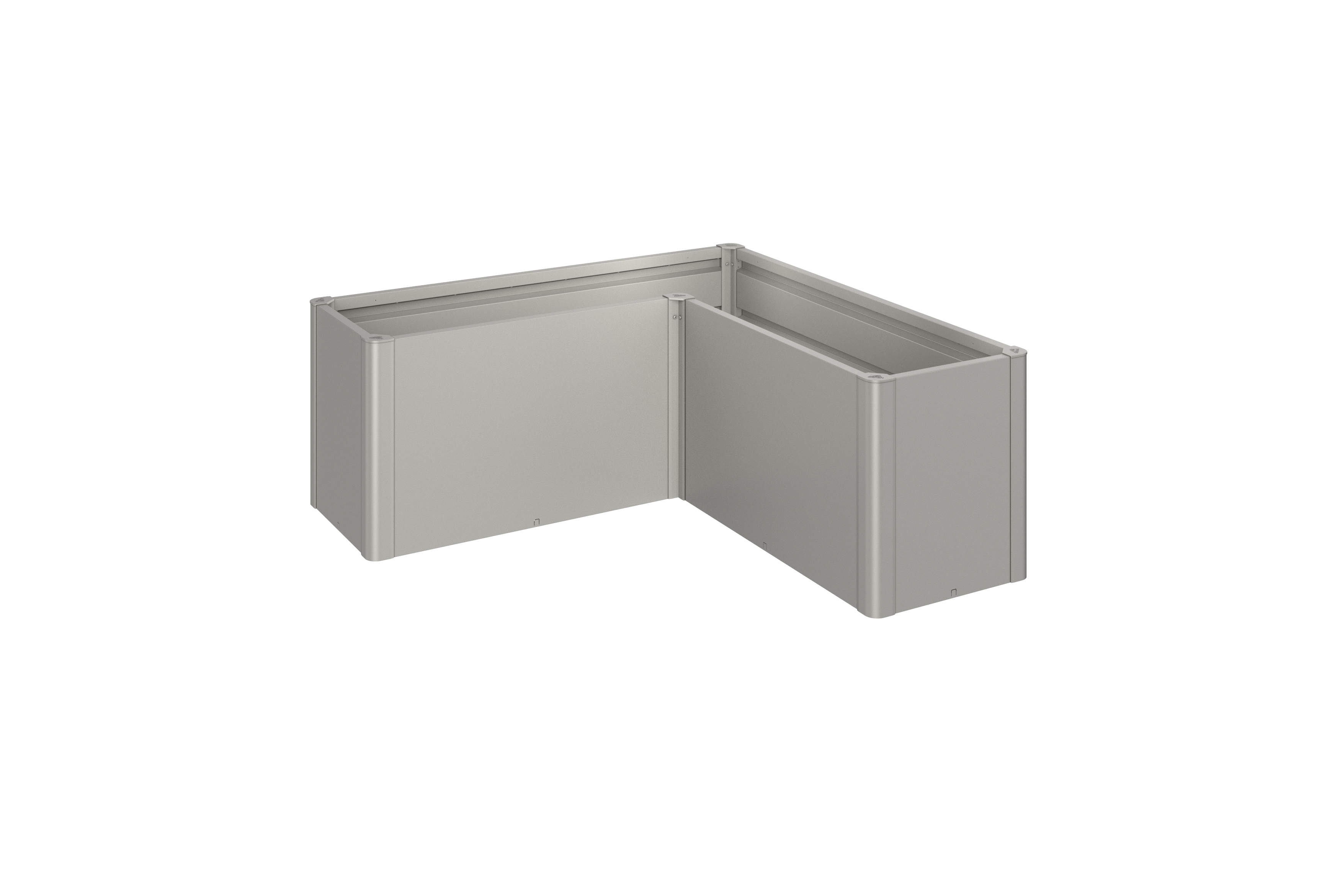 Truhlík Biohort BELVEDERE MIDI L150, šedý křemen metalíza