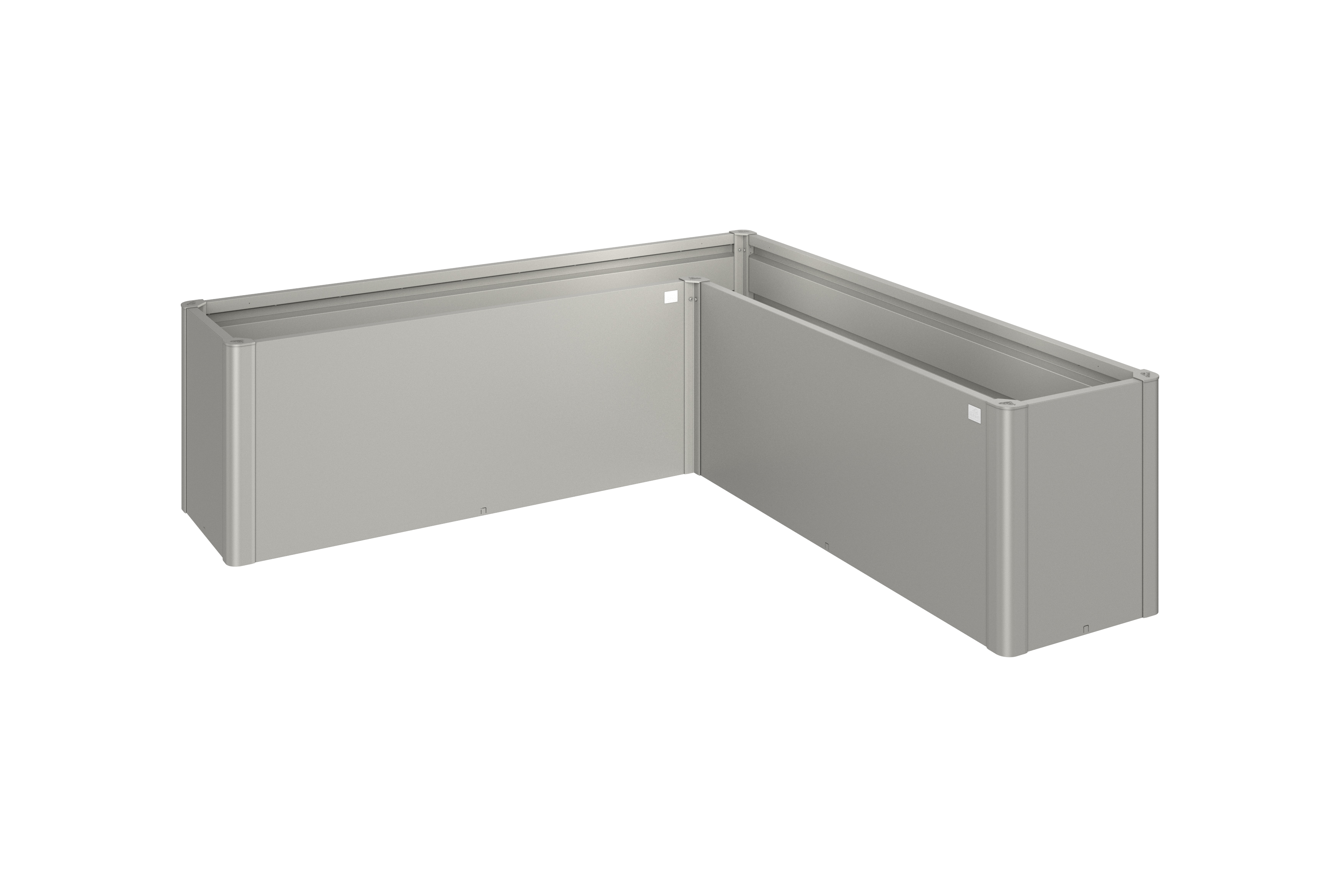 Truhlík Biohort BELVEDERE MIDI L200, šedý křemen metalíza