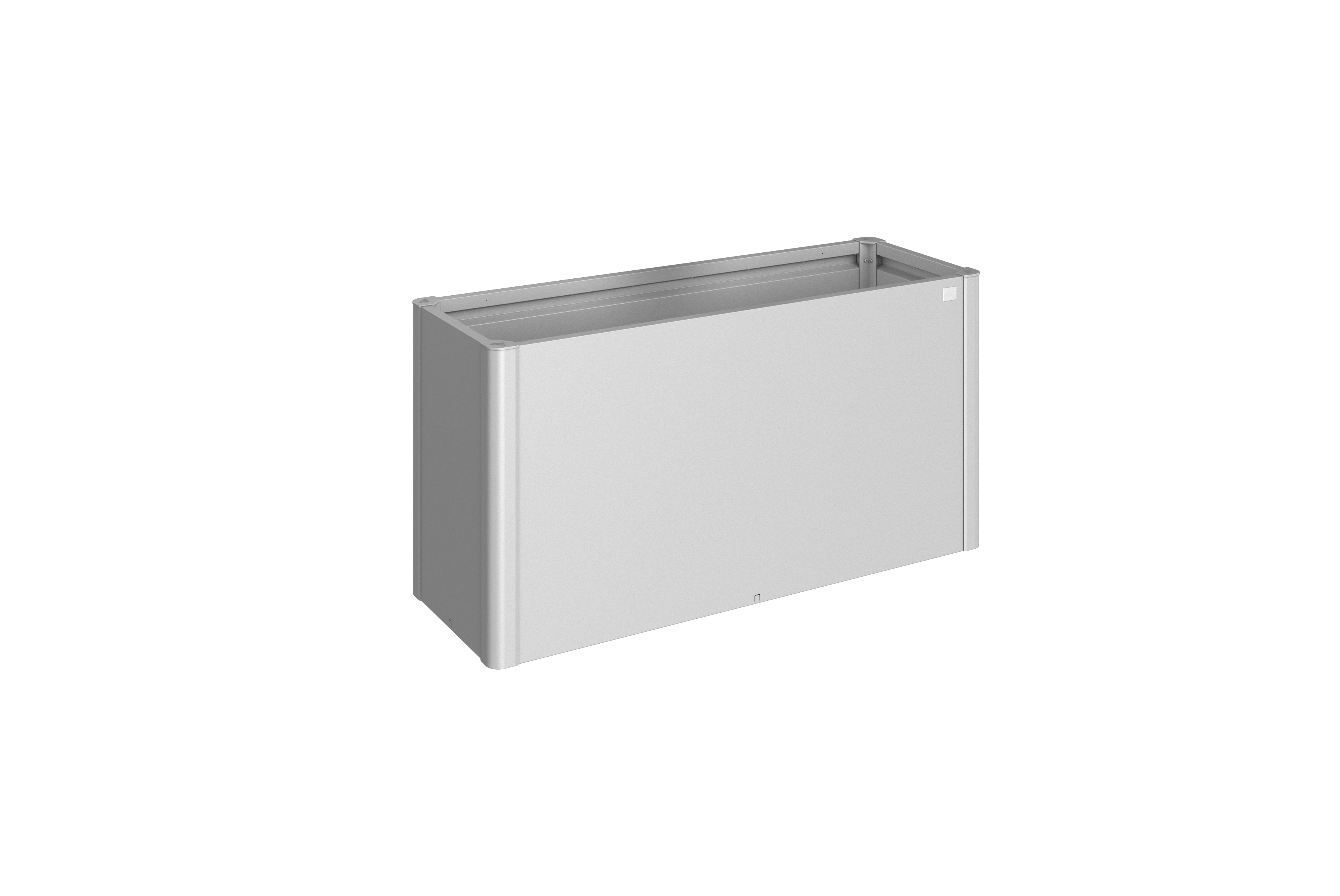 Truhlík Biohort BELVEDERE MAXI 150, stříbrná metalíza