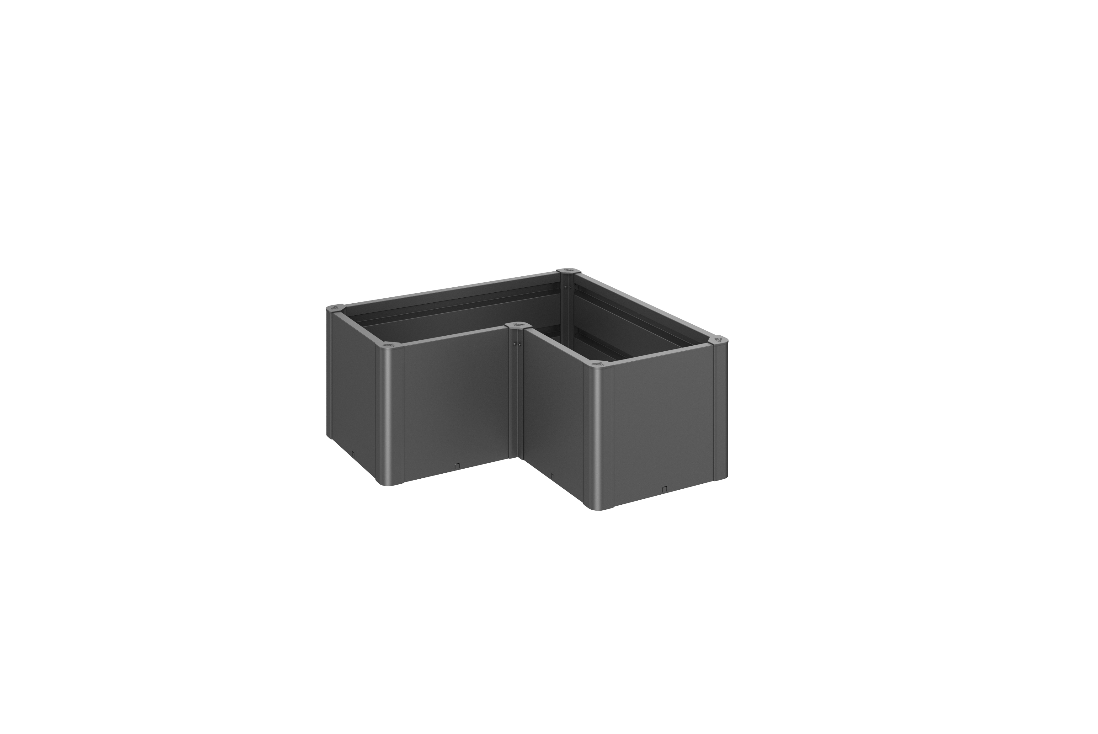 Truhlík Biohort BELVEDERE MINI L100, tmavě šedá metalíza