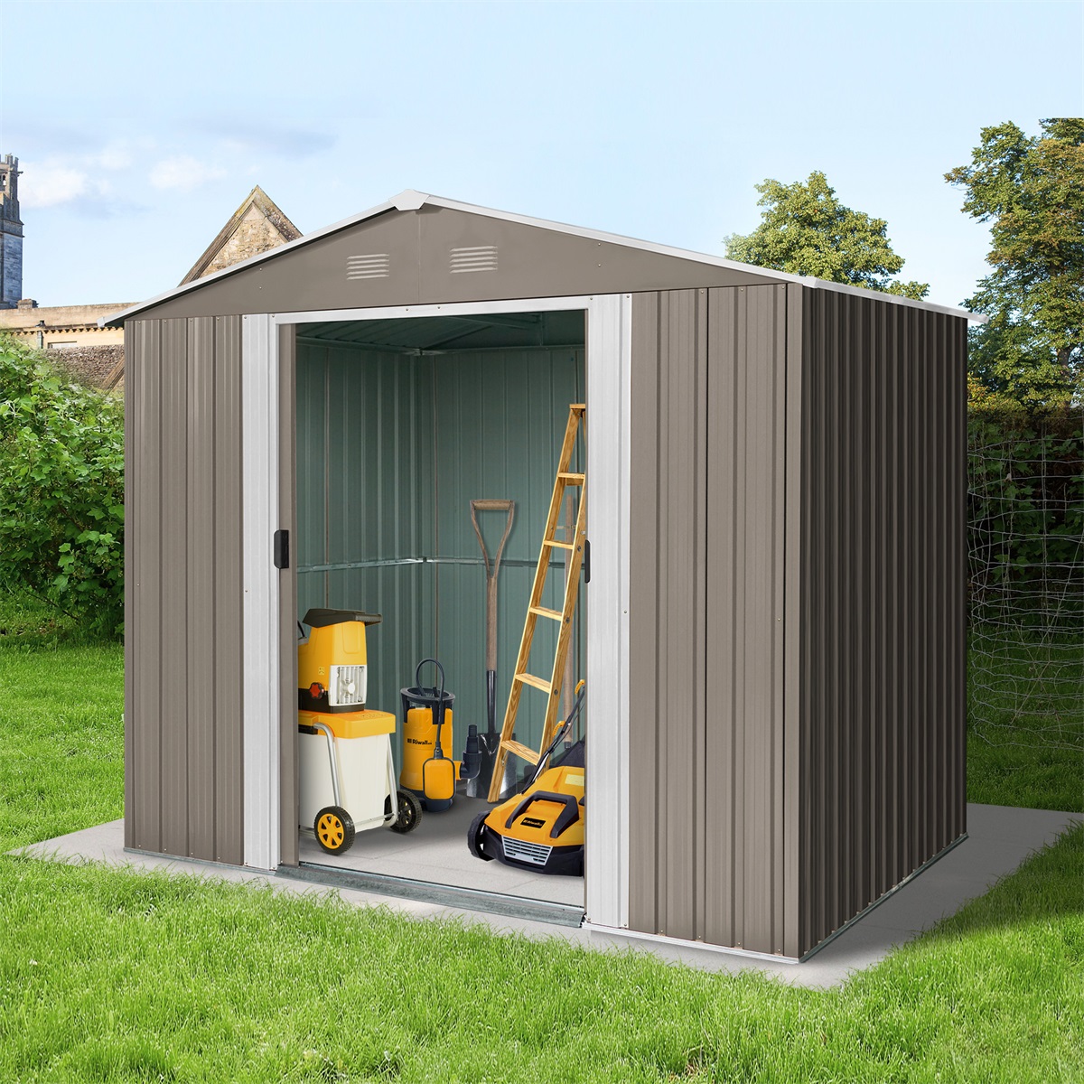 Zahradní domek RIWALL PRO RMSA 6x8 Brown