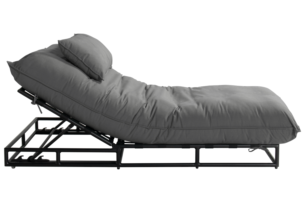 Zahradní lehátko postel Hartman EMMA, mid grey