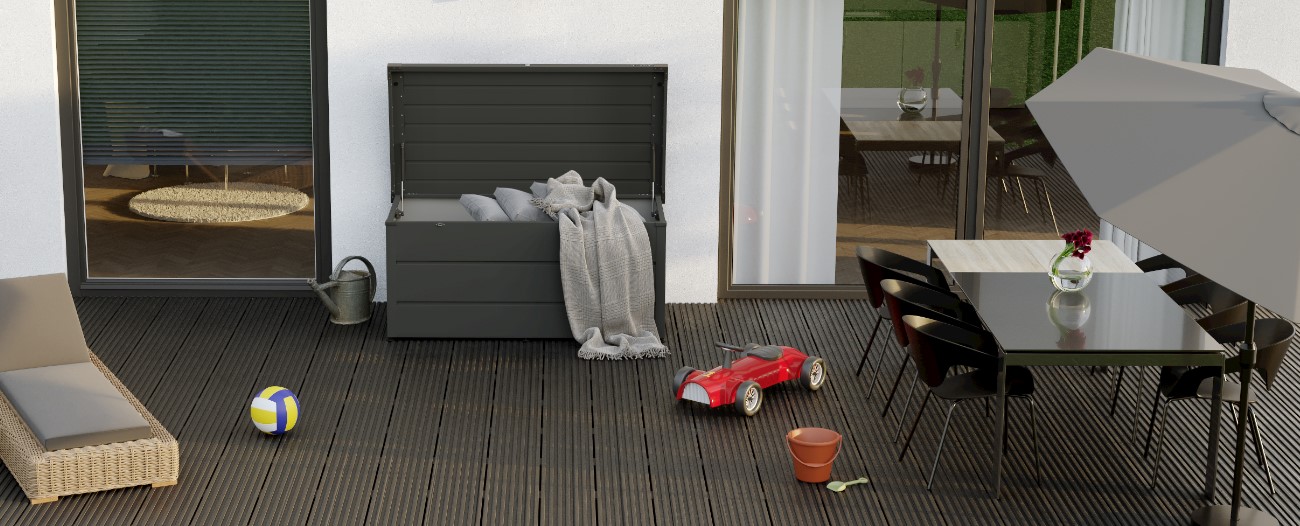 Úložný box HÖRMANN Juno 1620, antracit (obrázek 8)