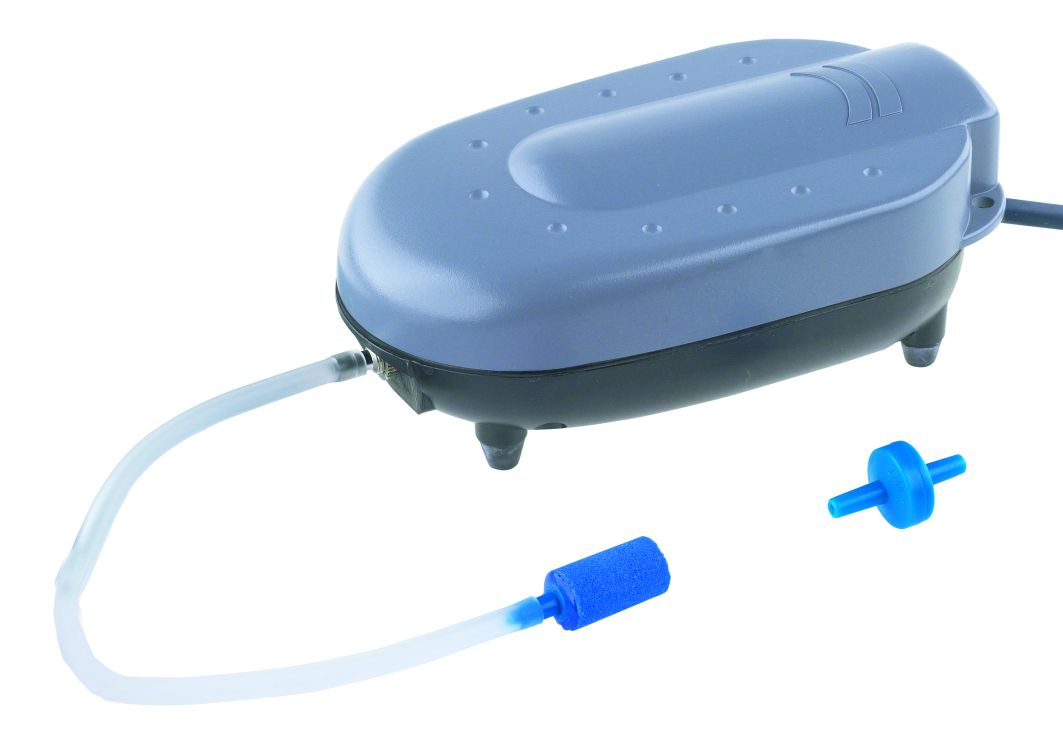 Heissner venkovní vzduchování 240 l/h, 4 W, do 5 m³ objemu jezírka, regulovatelné