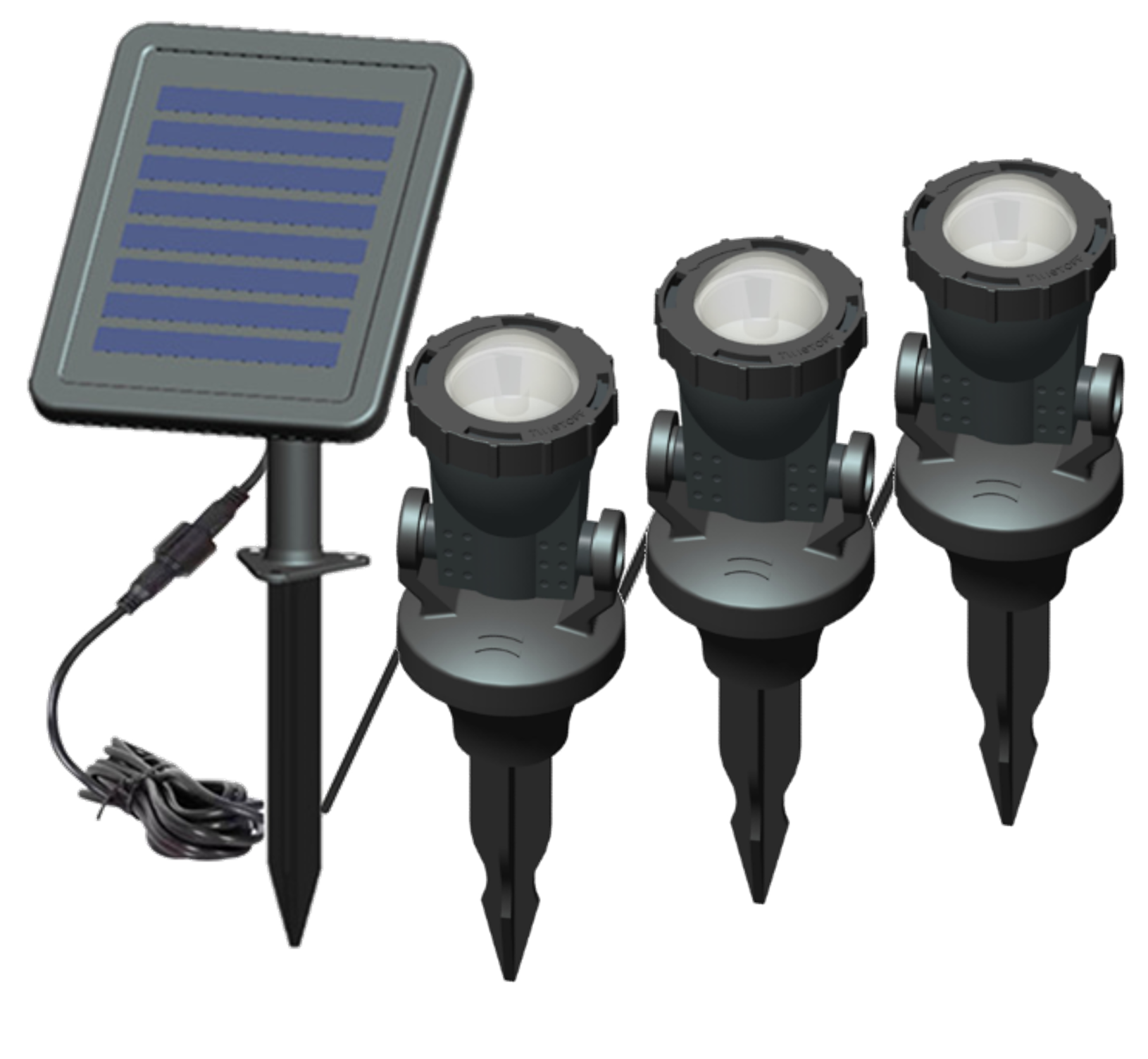 Solární RGB LED osvětlení jezírka Aku HEISSNER SLU135-00