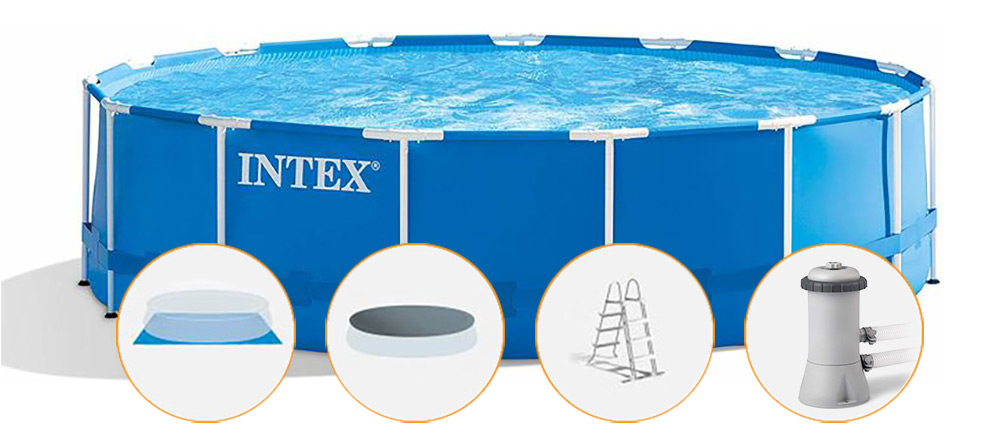 Bazén INTEX Metal Frame Set 457 x 122 cm 28242