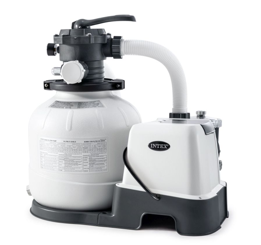 Intex Písková filtrace Krystal Clear 6 m³/h se solinátorem QX2100