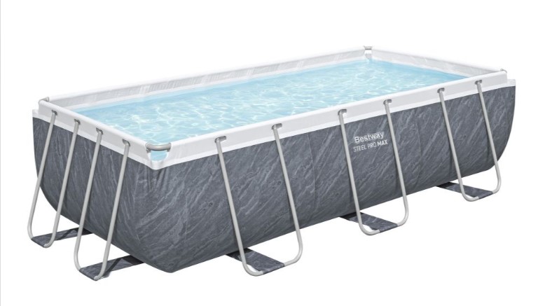 Bazén BESTWAY Steel Pro max marble 4,04 x 2,01 X 1 m - 56721