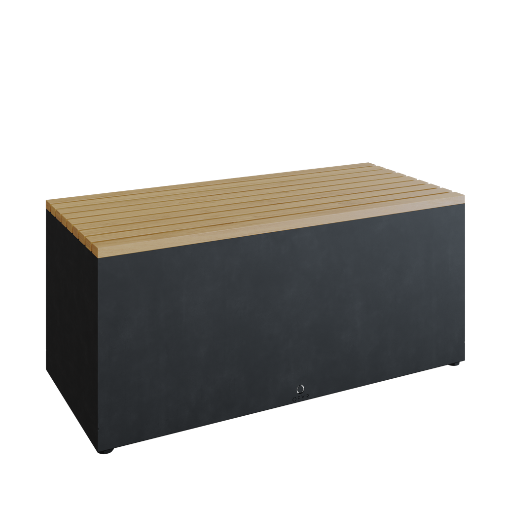 Zahradní lavička OFYR Garden Bench Black