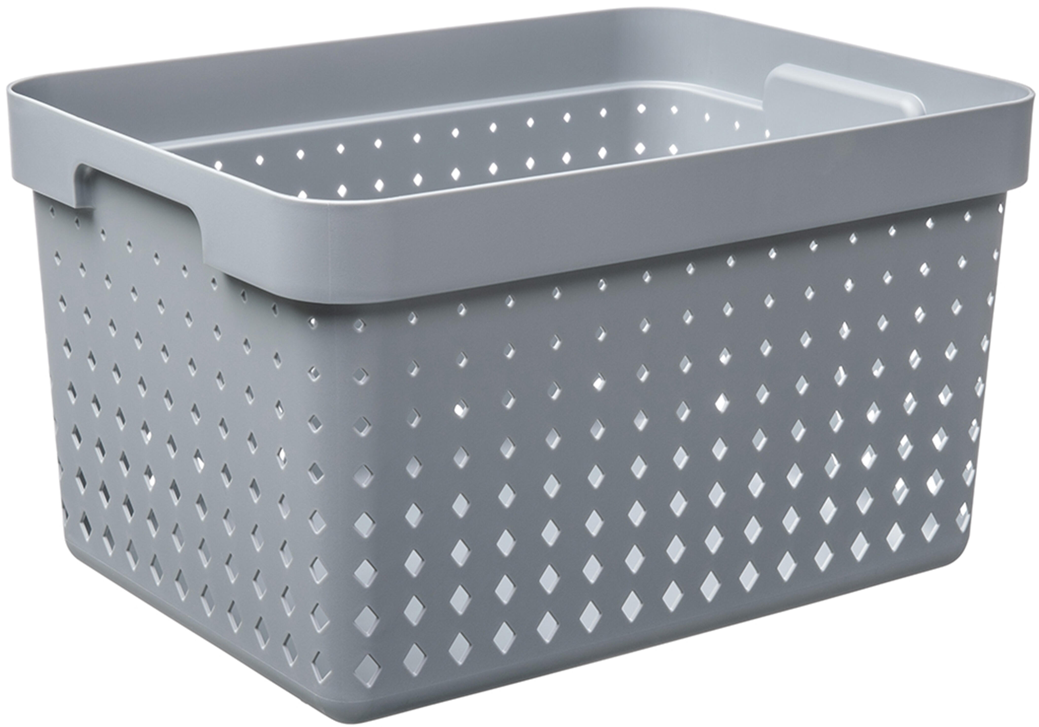 Plast team košík SEOUL, velký, 35,7x23,8x20,9cm PH ŠE