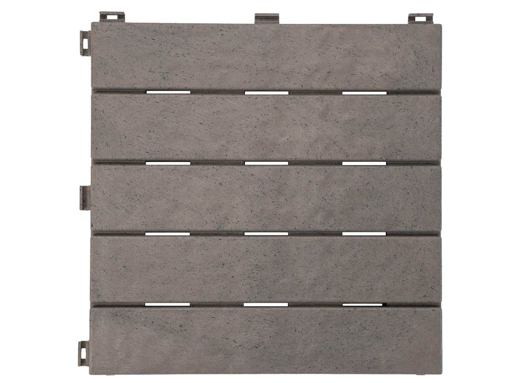 Multy home Gumová dlaždice NATURAL STONE 30 x 30 cm, hnědá MHEU5100447, 1 ks