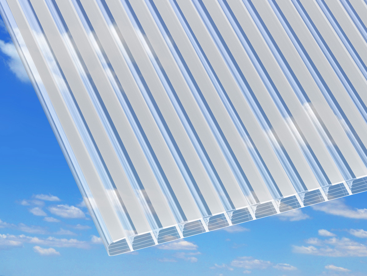 Gutta Polykarbonátová deska Guttagliss Zebra 16 mm, 2500 x 980 mm, bílá