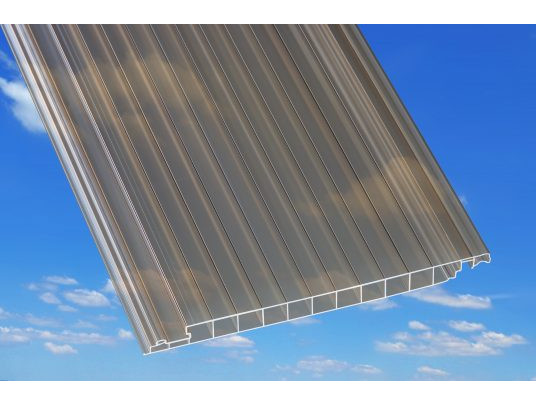 Gutta Polykarbonátový panel Guttagliss EASY CLICK 16 mm 400x20cm bronz