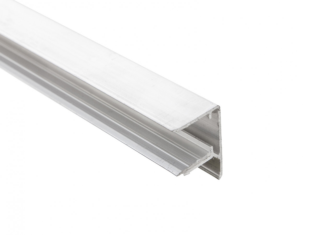 Gutta Guttaprofil ALU - U elox (s okapničkou) Bronz, 16 mm - 2130 mm