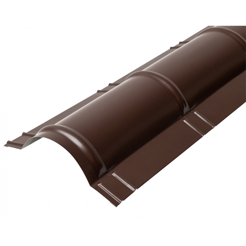 Covernit Hřebenáč oblý Classic 1975 mm, hnědá RAL 8017